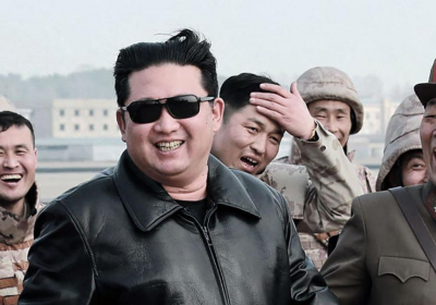 Kim Jong Un sports shiny leather jacket in Hollywood-style video for North Koreas missile launch