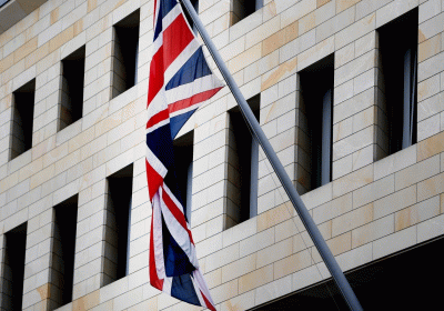 British embassy guard charged with spying for Russia