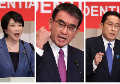 From Twitter star to Thatcher fan: Japans PM candidates