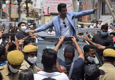 BJP once praised Sonu Sood now considers him tax evader: Sena on I-T action against actor