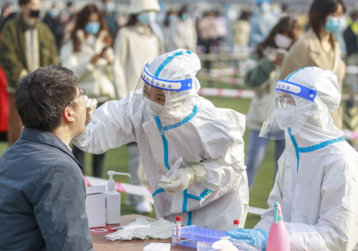 China adds 1366 new local Covid-19 cases military doctors sent to Shanghai to test 26 million residents