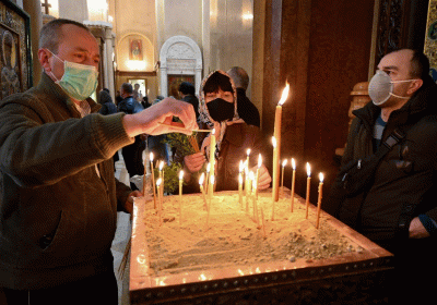 Orthodox Easter celebration marred by war and division in Ukraine