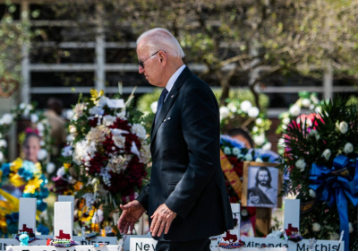 President Biden calls for assault weapons ban and other measures to curb gun violence