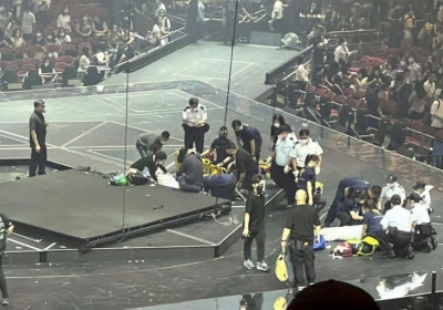 Giant Video Screen Falls on Boy Band Mirror Dancers at Hong Kong Concert