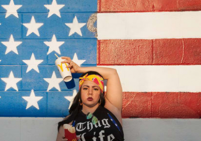 This is Not Americas Flag: Artworks challenge what it means to be from the United States