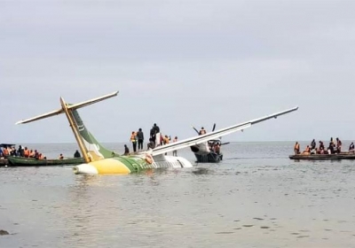 Tanzanian Precision Air plane crashes 
