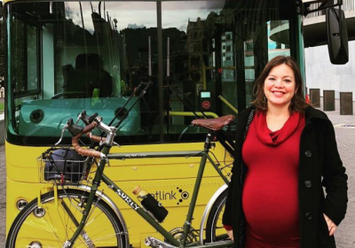 New Zealand Green MP cycles to hospital in labor gives birth hour later