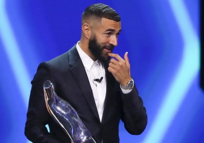 Karim Benzema with sights set on Ballon d Or and World Cup after bagging UEFA Mens POTY award