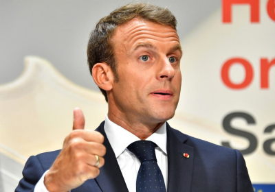 Ahead of election President Emmanuel Macron banks on rosy French economy new jobs