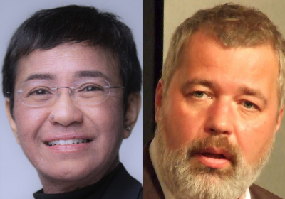 Nobel Peace Prize: Journalists Maria Ressa and Dmitry Muratov share award