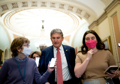 Manchin still a no Bidens $2T bill on Dems back burner