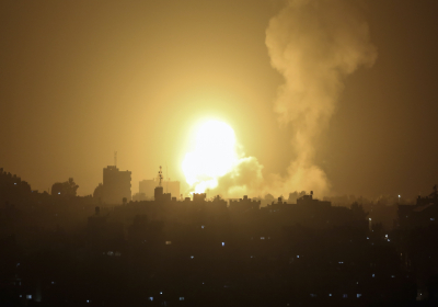 Israel strikes Gaza Strip as tensions soar