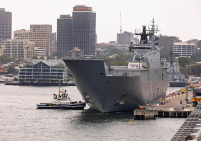 New Zealand navy ships taking water other supplies to tsunami-hit Tonga