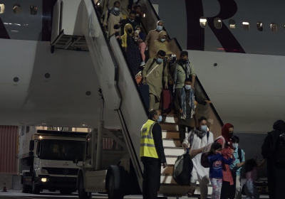  Afghan sports women evacuated onboard Qatar flight from Kabul