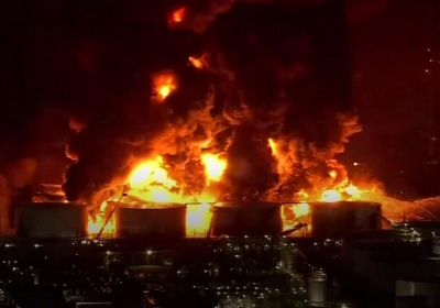 Fires burn through Shanghai chemical plant