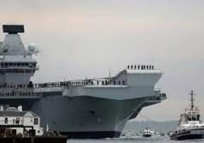 Britains New HMS Queen Elizabeth In Japan On Indo-Pacific Mission