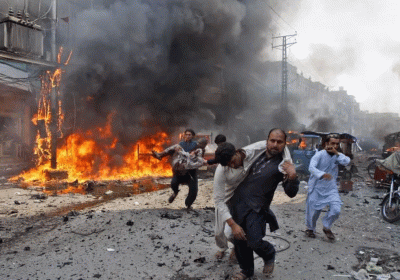 Accidental fire triggers powerful explosions at Sialkot military depot