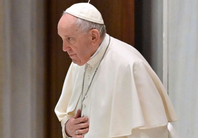 Pope makes surprise visit to Russian Embassy to the Vatican