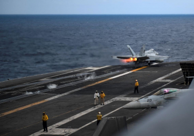 F-35 crashes while landing on USS Carl Vinson in South China Sea