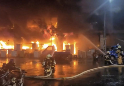 Fire leaves 25 dead dozens injured in southern Taiwan