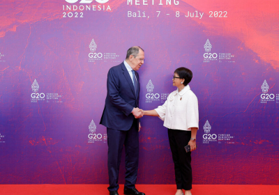 Ukraine at top of agenda at G20 meetings in Bali