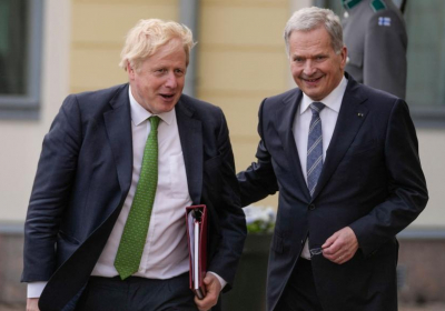 Britain strikes security agreement with Sweden and Finland as Nato bids loom