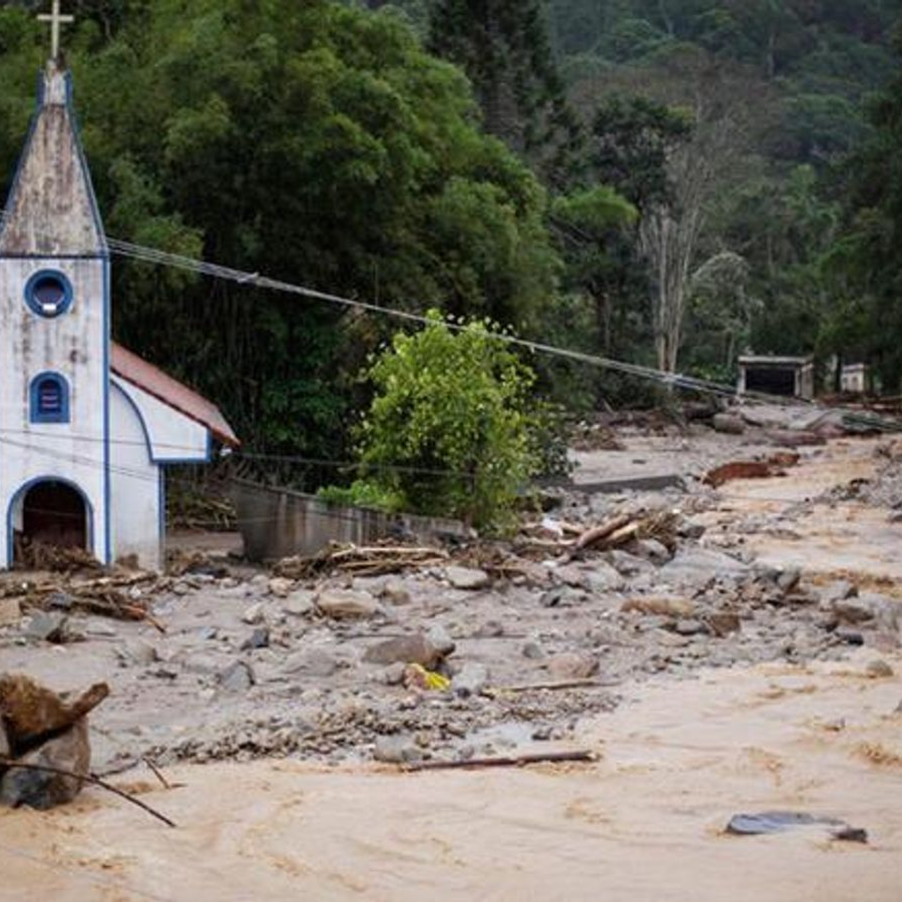 Mudslides floods kill at least 18 outside Rio de Janeiro