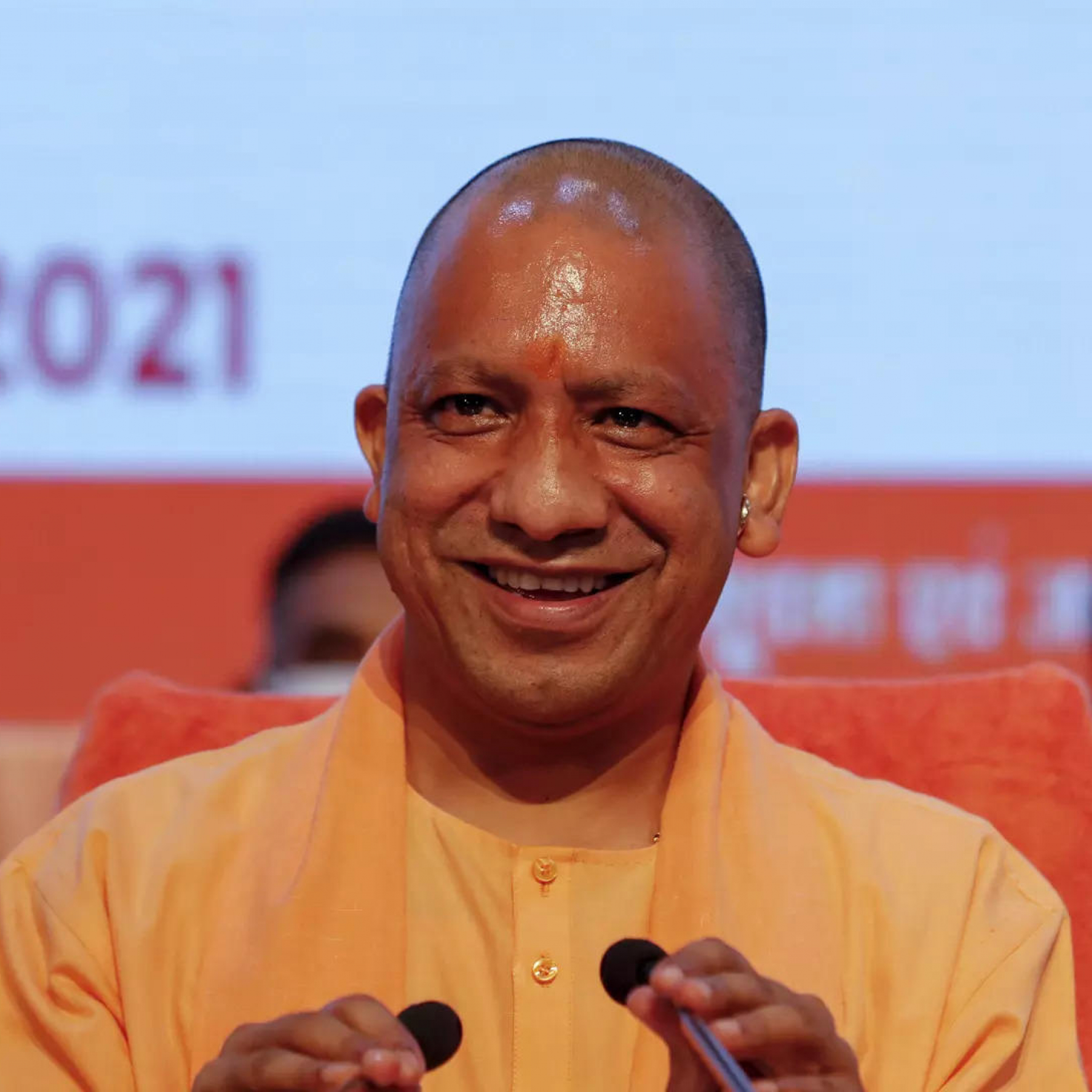 Rajnath Singh lauds Yogi Adityanath says mere mention of his name gives criminals the shivers 